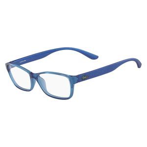 New KIDS Lacoste L-3803B 440 Crystal Blue Eyeglasses w/Glitter Temples 51/14/135